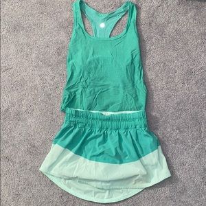 Lululemon complete tennis outfit